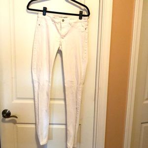 Abercrombie & Fitch White Jeans